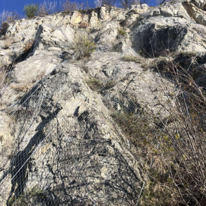 pareti rocciose nella località Rocca di Roffeno