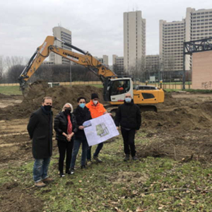 Avvio del cantiere (febbraio 2021)