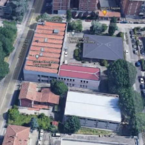 Vista aerea del complesso